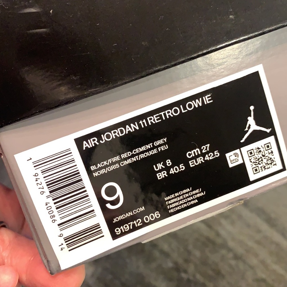 📌 Brand New Men’s Size 9 Jordan low IE - Picture 10 of 14